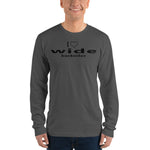 I Love WIDE Backsides Long sleeve t-shirt